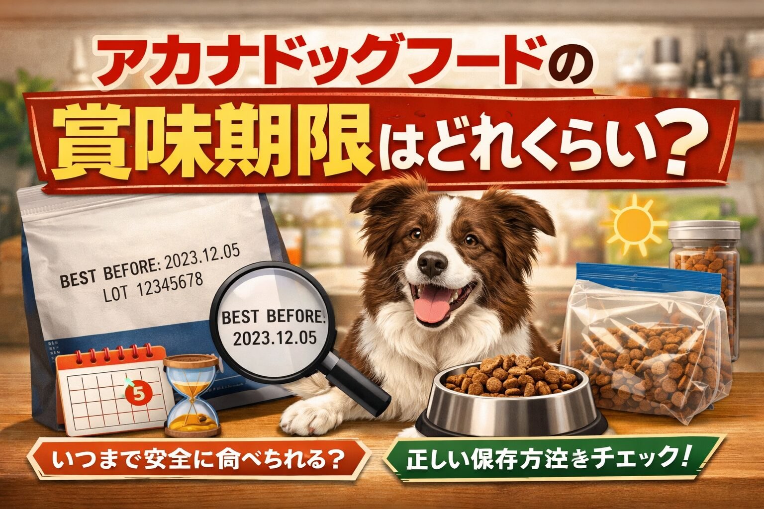 愛犬を守るドッグフードの保存方法5つのコツ