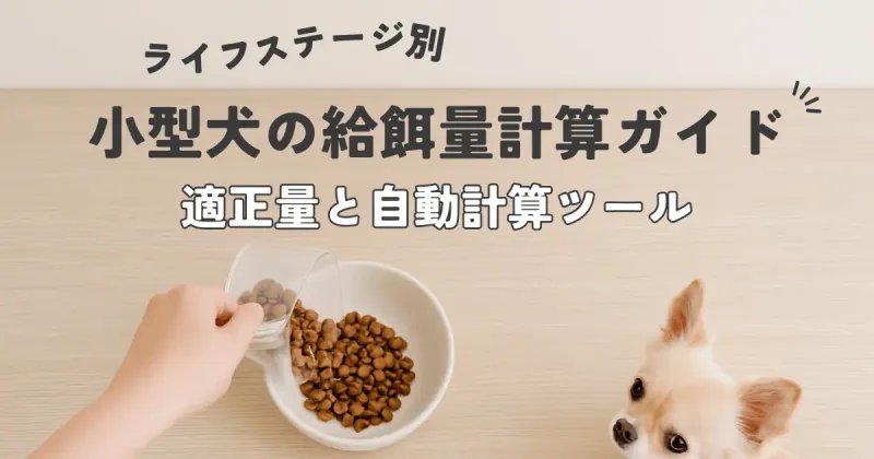 ライフステージ別に必要なフードを比較する