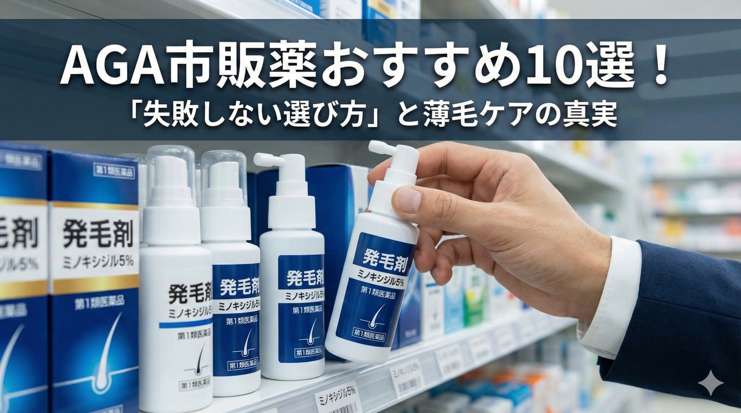 市販薬で期待できる効果と限界を知る
