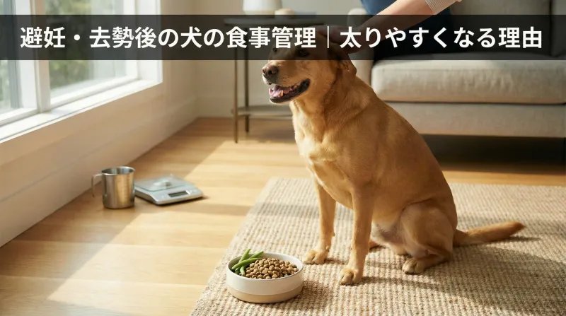 去勢後になぜ太りやすくなるのか
