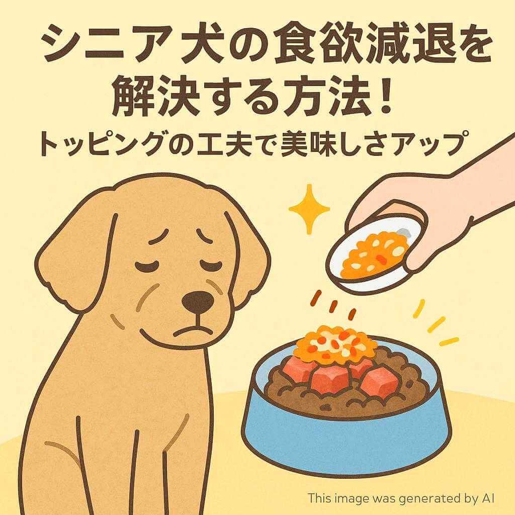 市販ドッグフードに簡単トッピングする方法