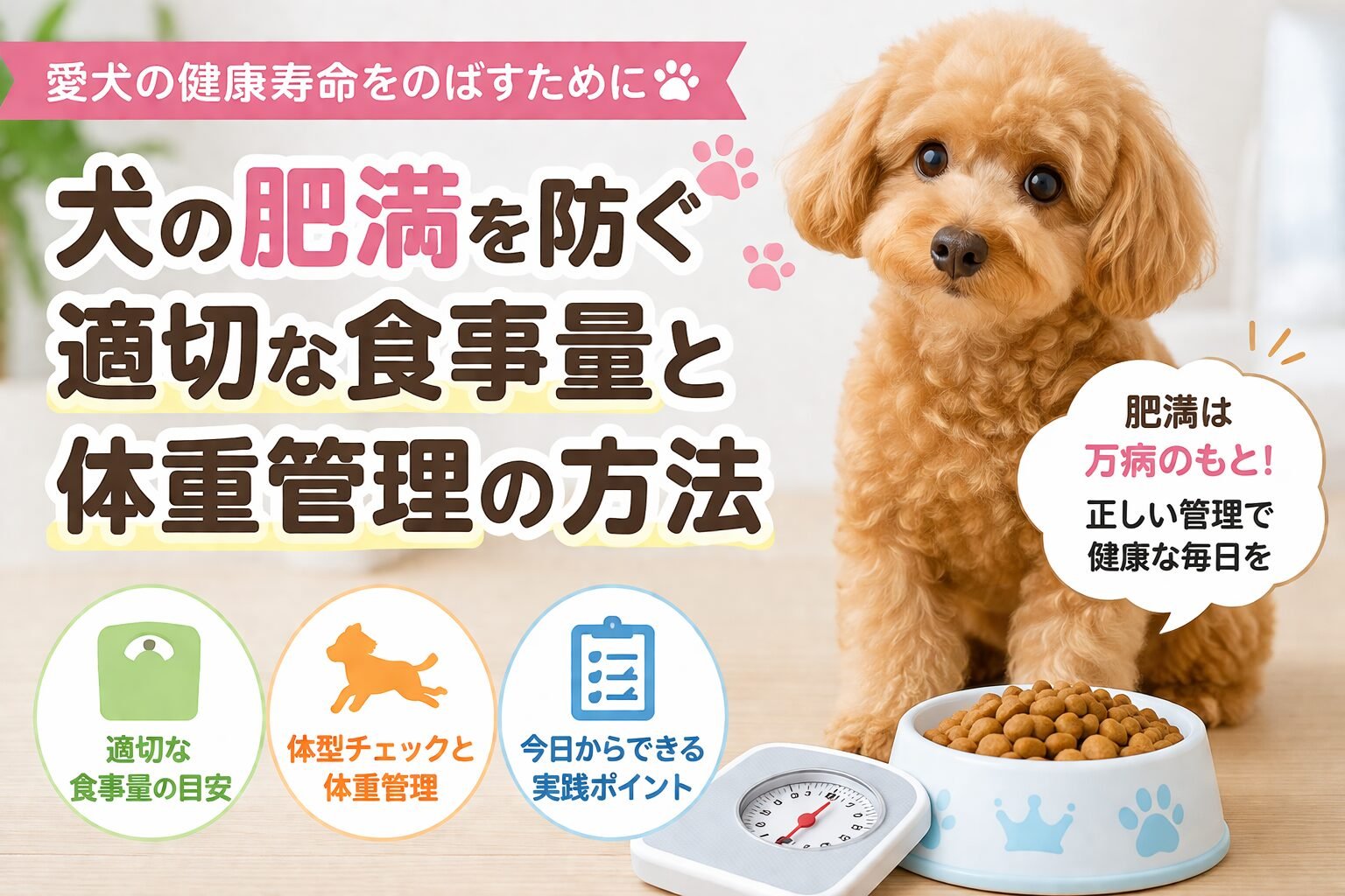 今日からできるドッグフード見直しチェック