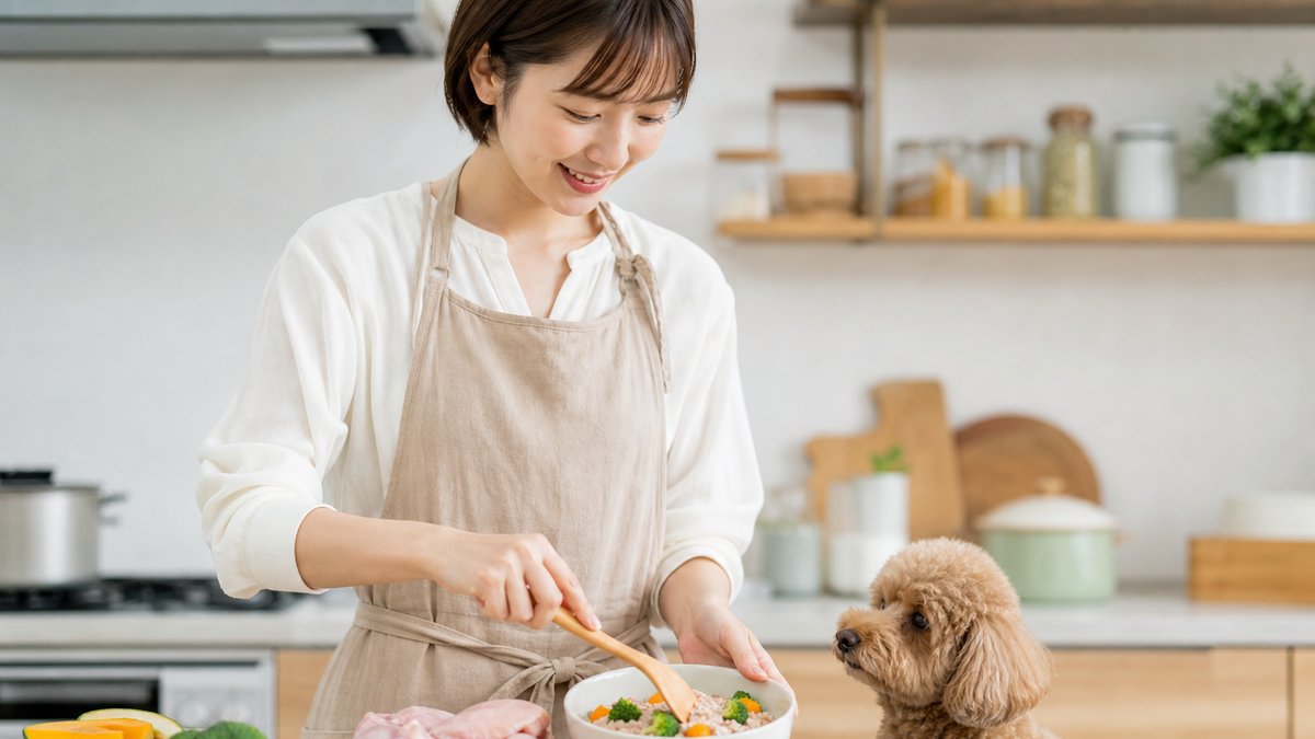 ドッグフードを手作りで簡単に！失敗しない基本3ステップ