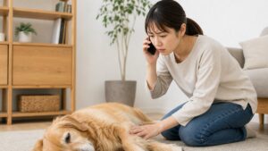 犬が痙攣したときの原因となる病気と対処法