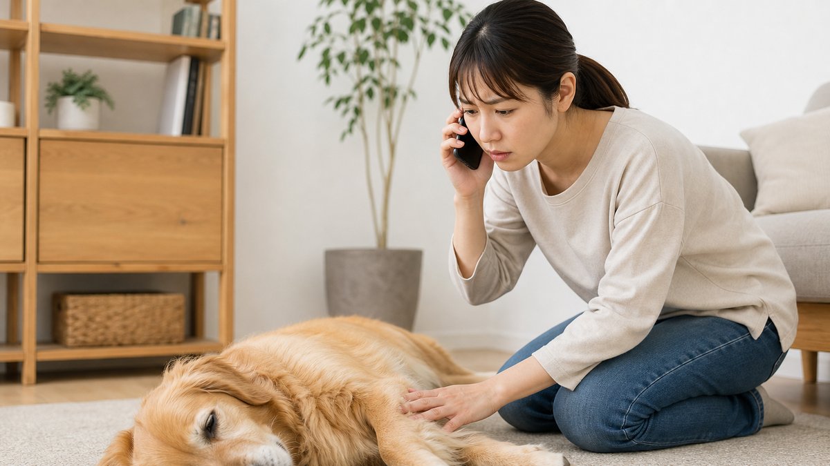 犬が痙攣したときの原因となる病気と対処法