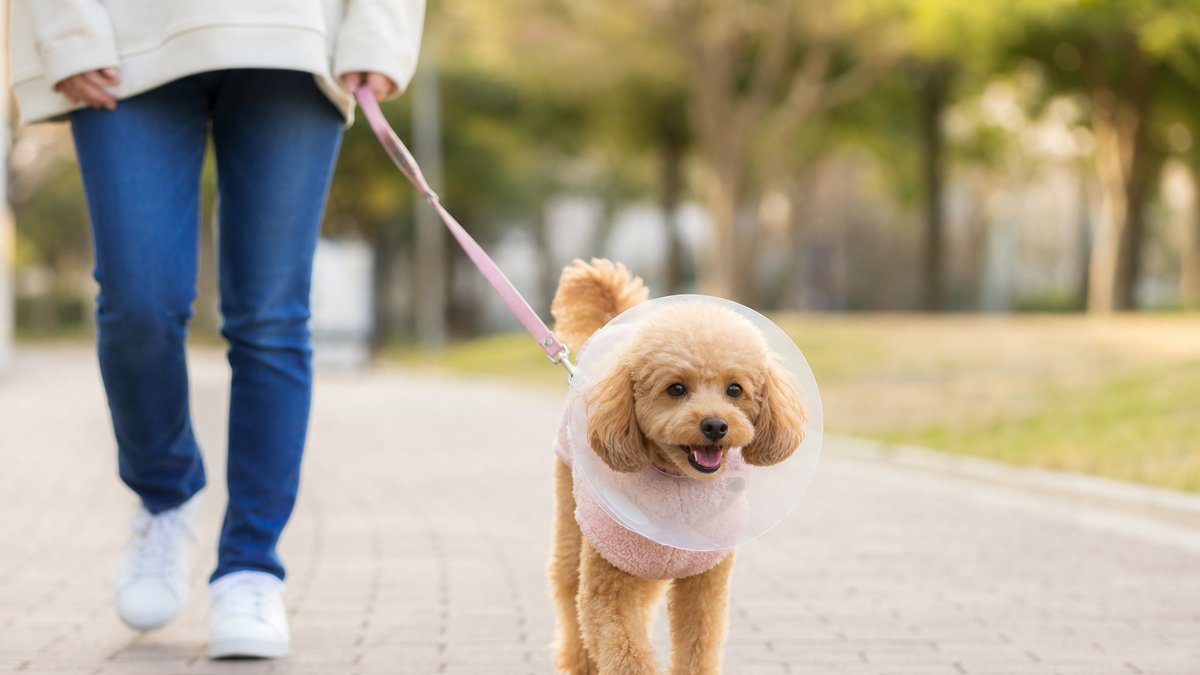 犬の避妊手術後の散歩はいつから？失敗しない回復ケア5つ