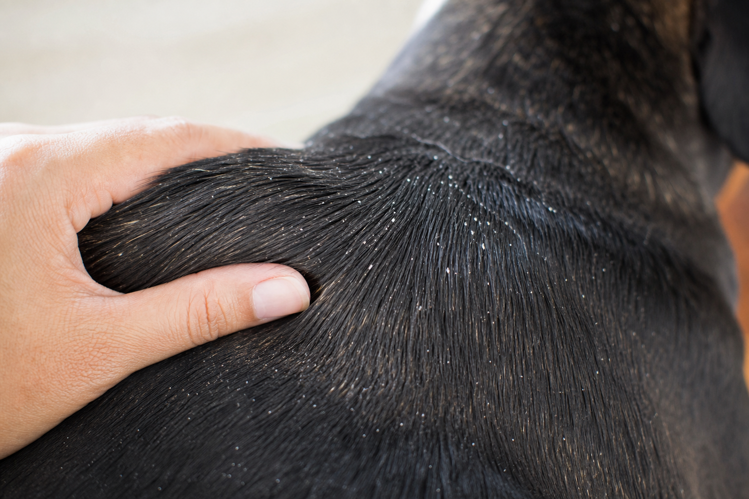 犬のフケとは?正常と異常の見分け方