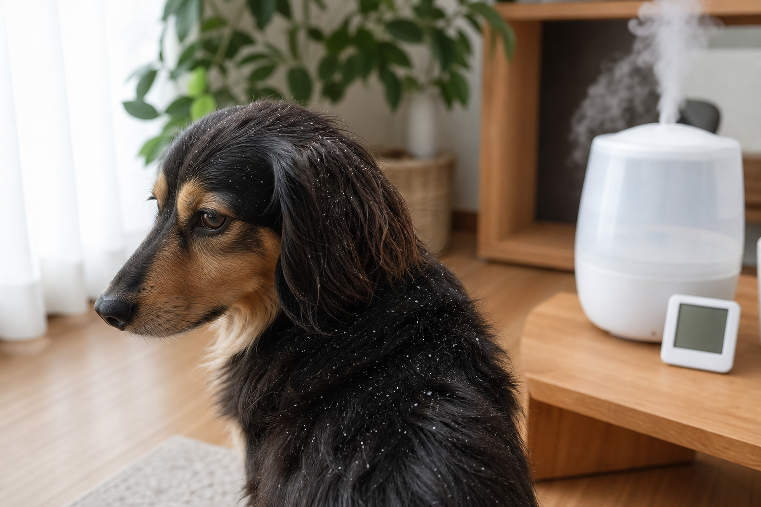 犬のフケが多い原因①:生活環境・スキンケアの問題