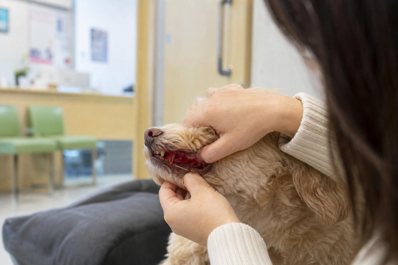 今すぐ動物病院へ！受診すべき口臭・症状のチェックリスト