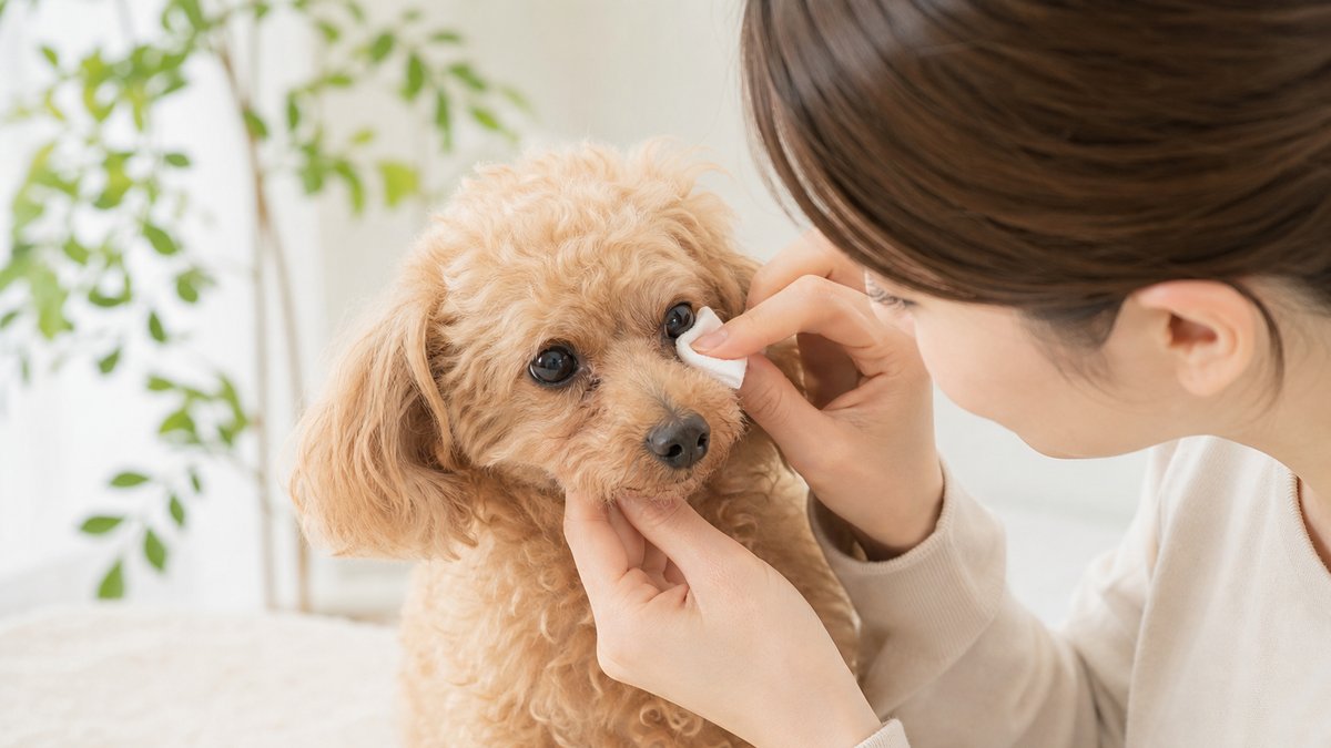 犬の涙やけは病気サイン？原因と対策7つで損しない