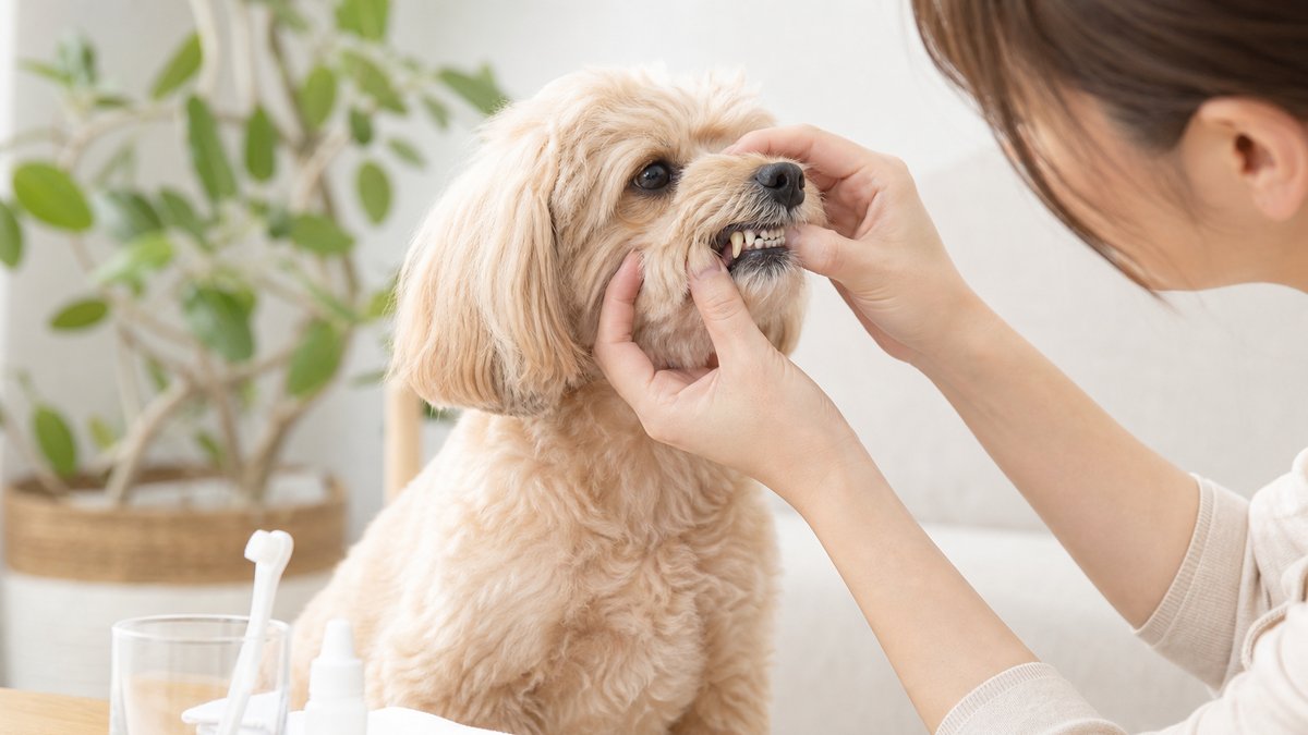 犬の歯石を自宅で無理に取らないで！病気を防ぐ正しいケア5つ