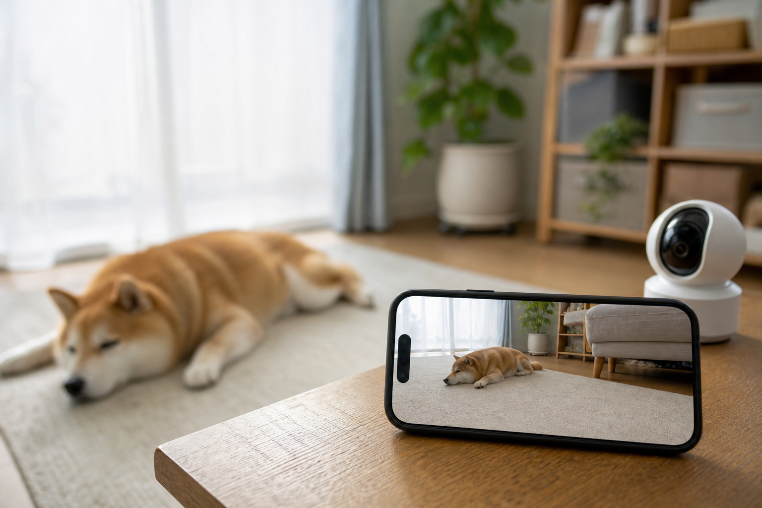 犬用見守りカメラとは？留守番中の愛犬を安心して見守れる理由