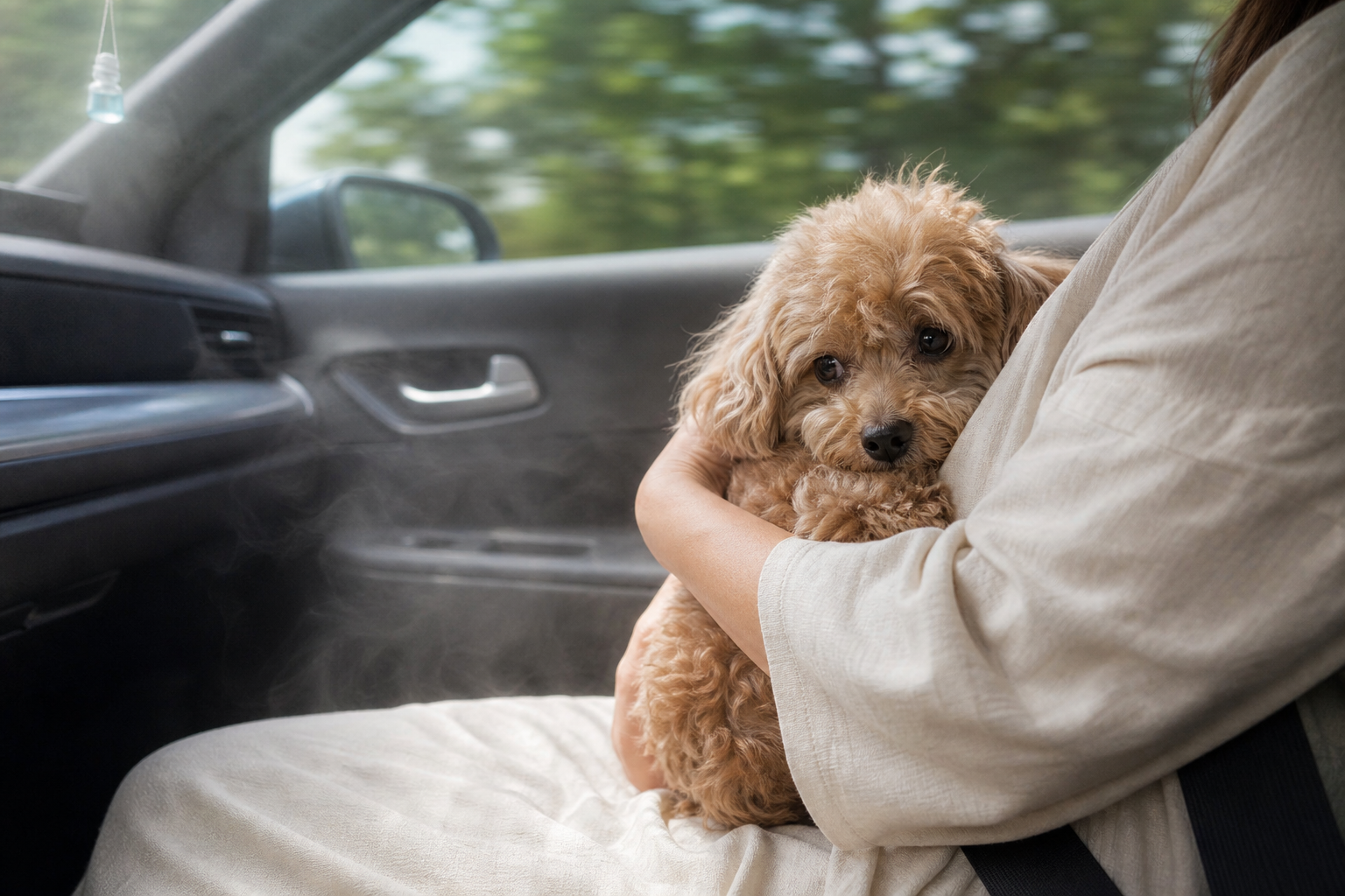 犬が車酔いする3つの原因