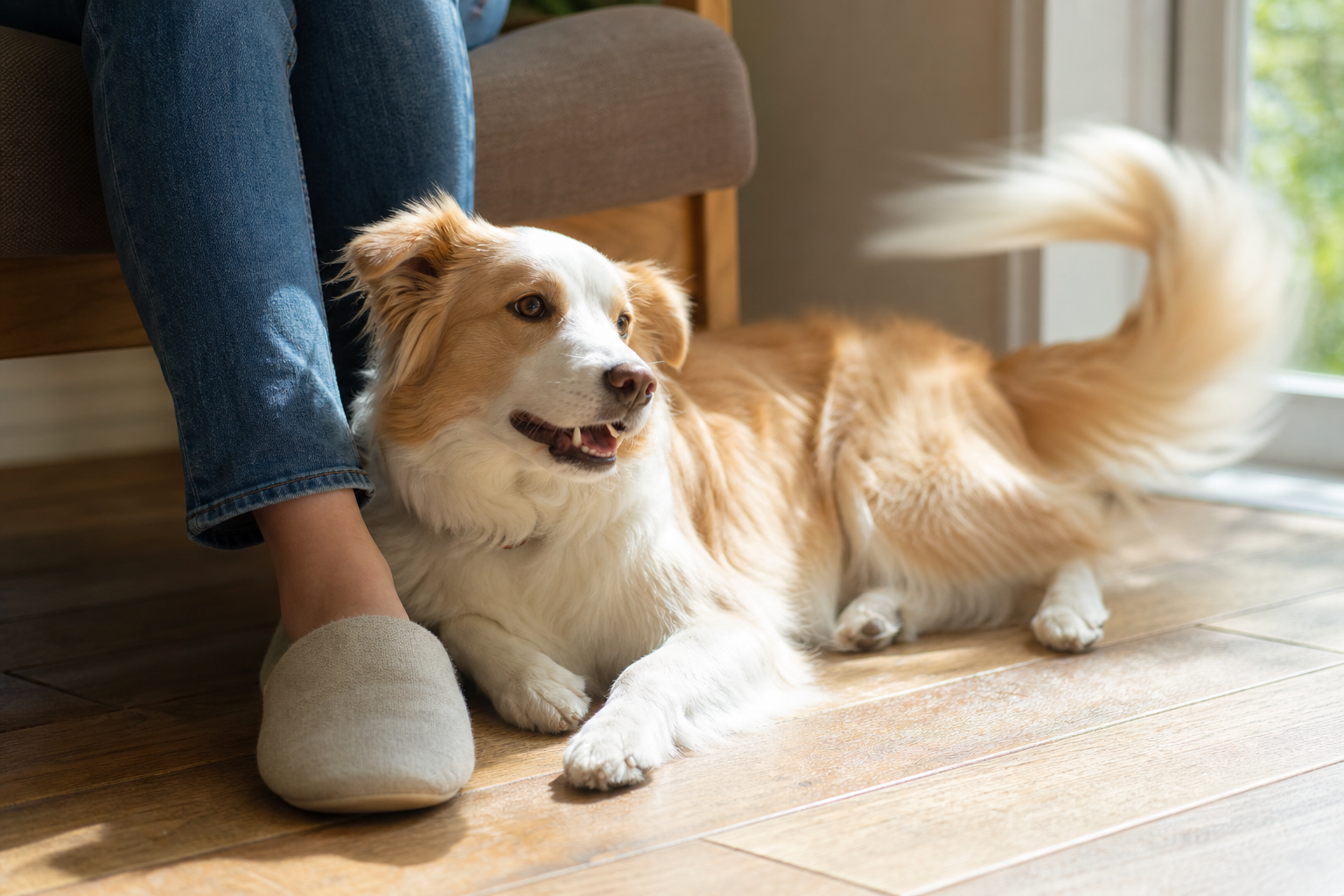 しっぽの振り方・スピードで読み解く犬の気持ち