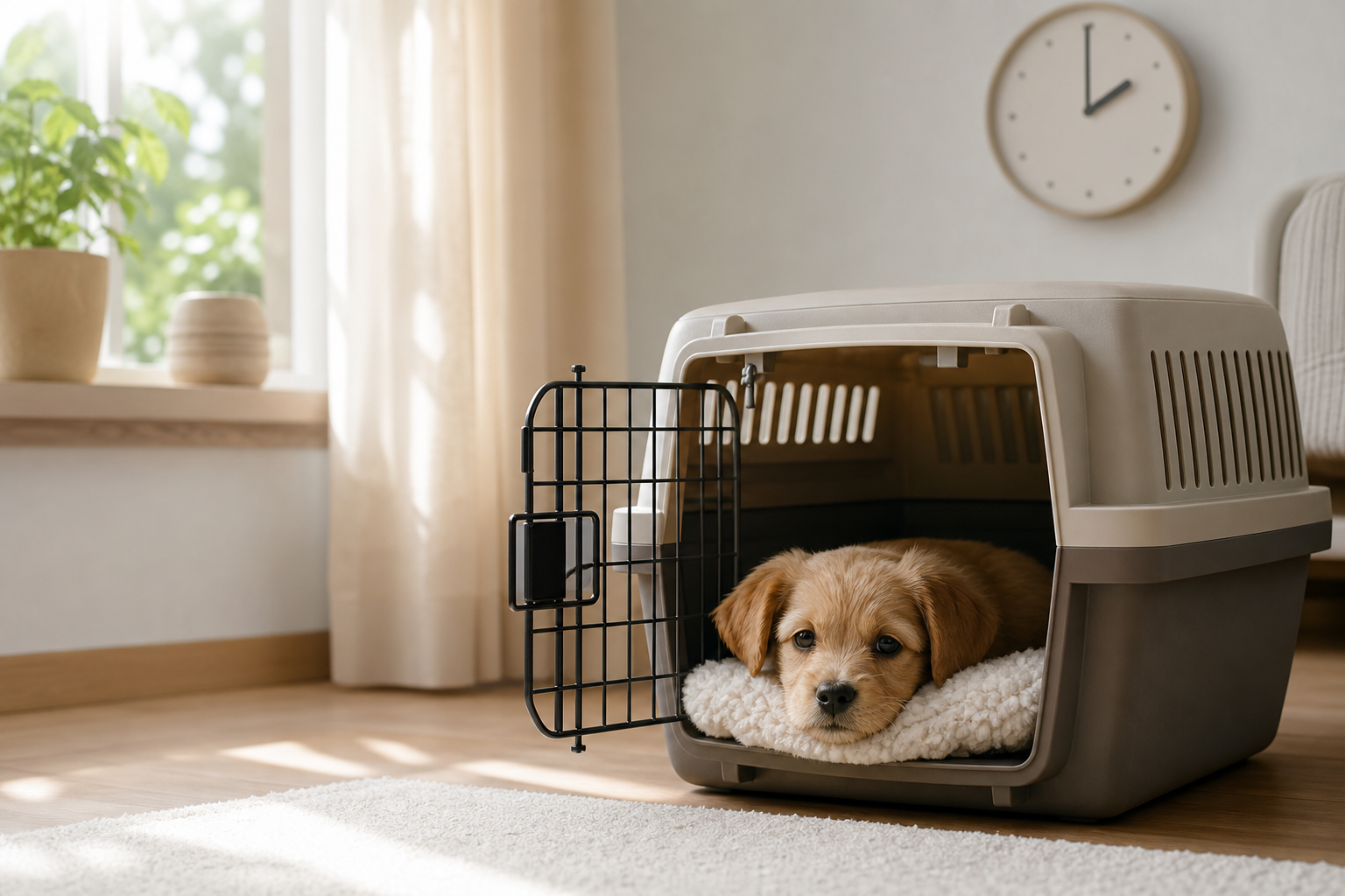 子犬の留守番は何時間まで大丈夫?年齢別の時間の目安