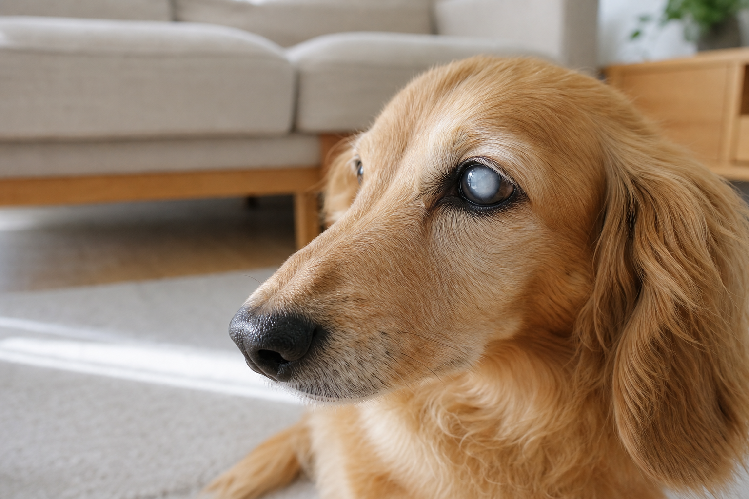 犬の白内障の初期症状チェックリスト