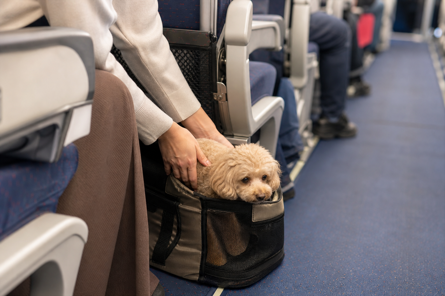 飛行機に犬を乗せる3つの輸送方法を徹底比較