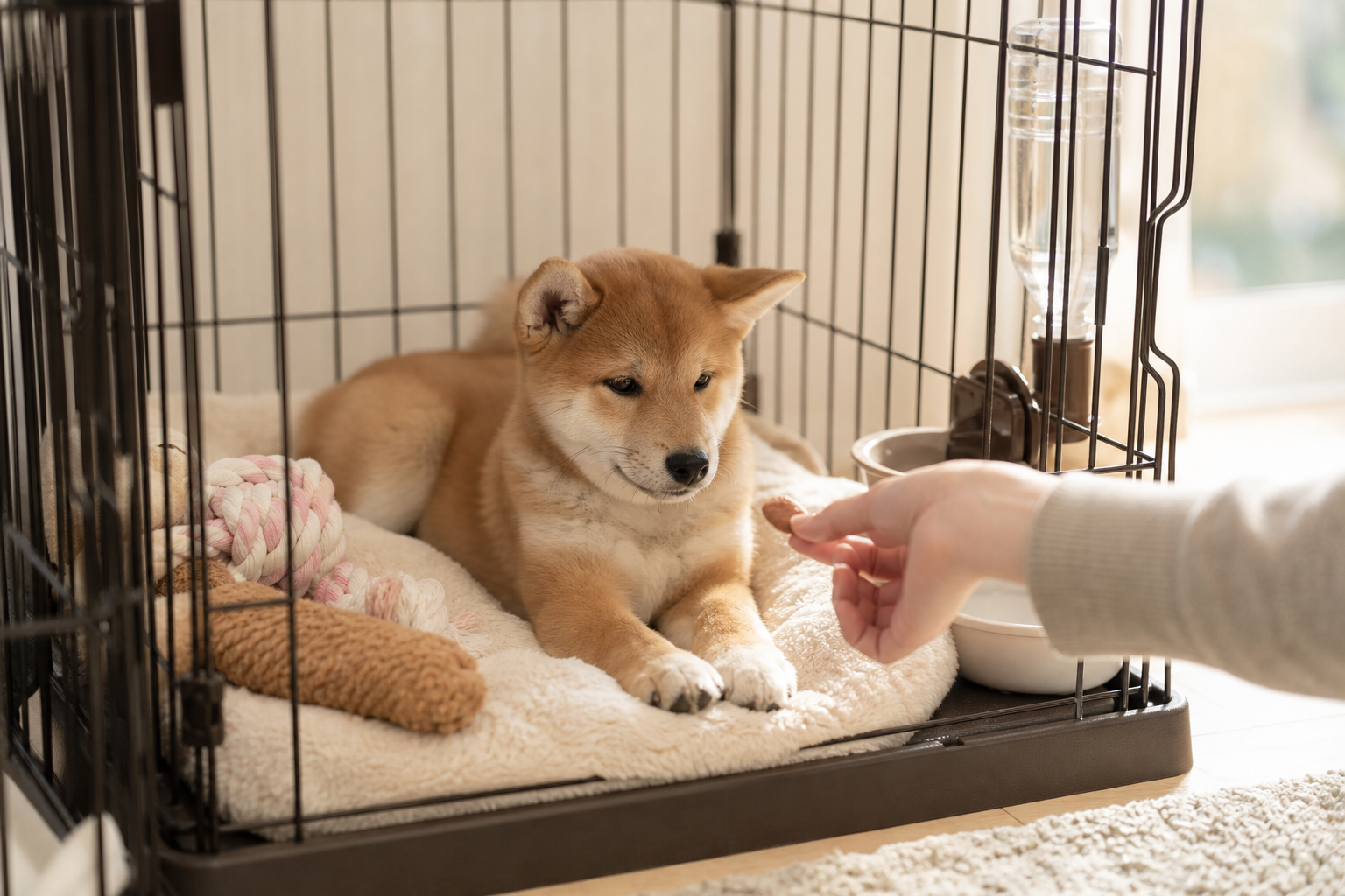 犬にケージが必要な理由｜安心・安全・しつけの3つのメリット