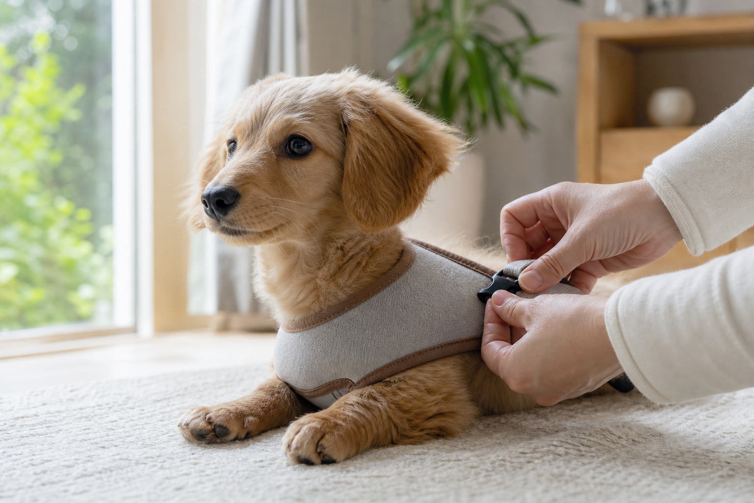 散歩デビュー前にやっておきたい室内トレーニング3ステップ