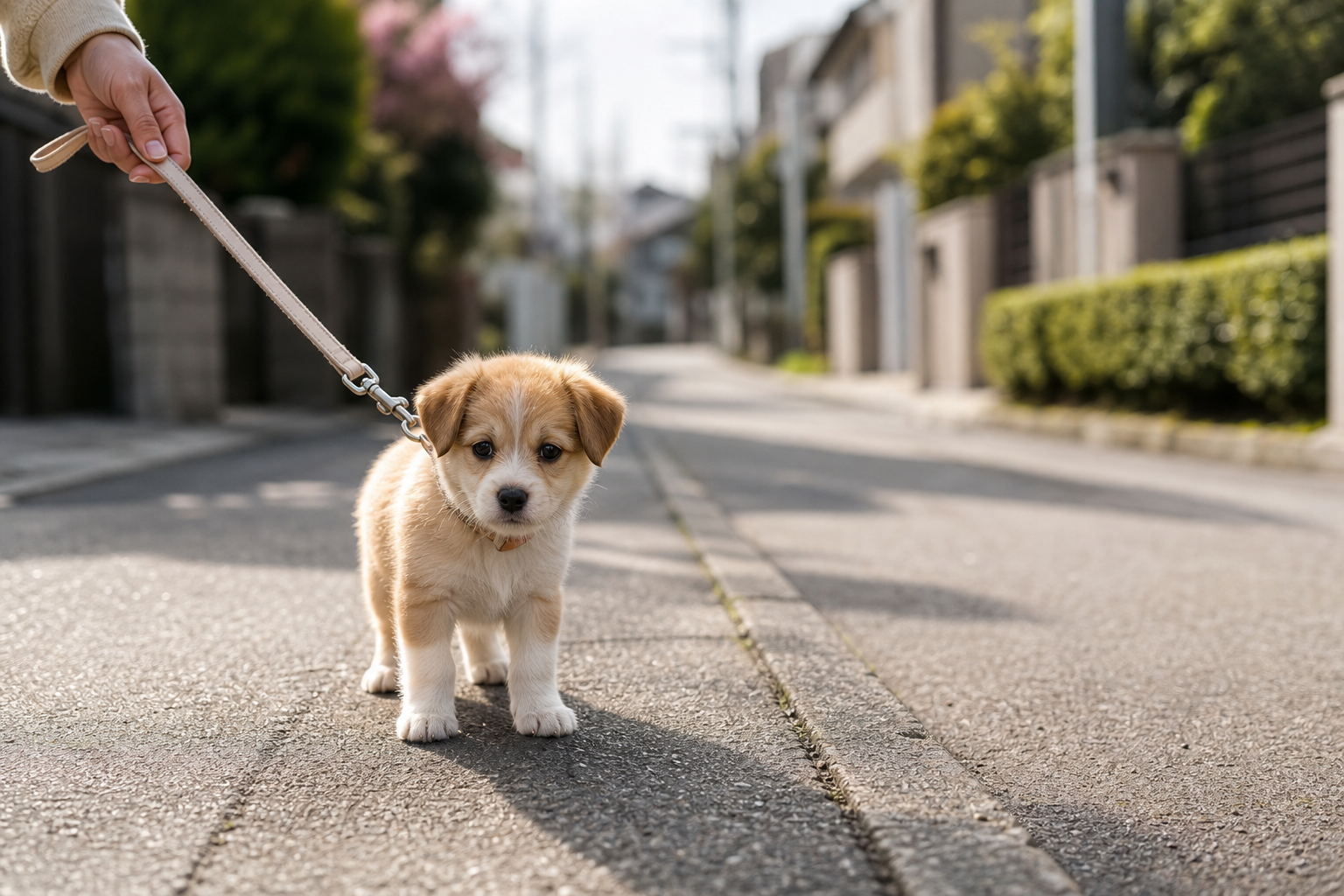 いよいよ散歩デビュー!最初の散歩を成功させる5つのポイント