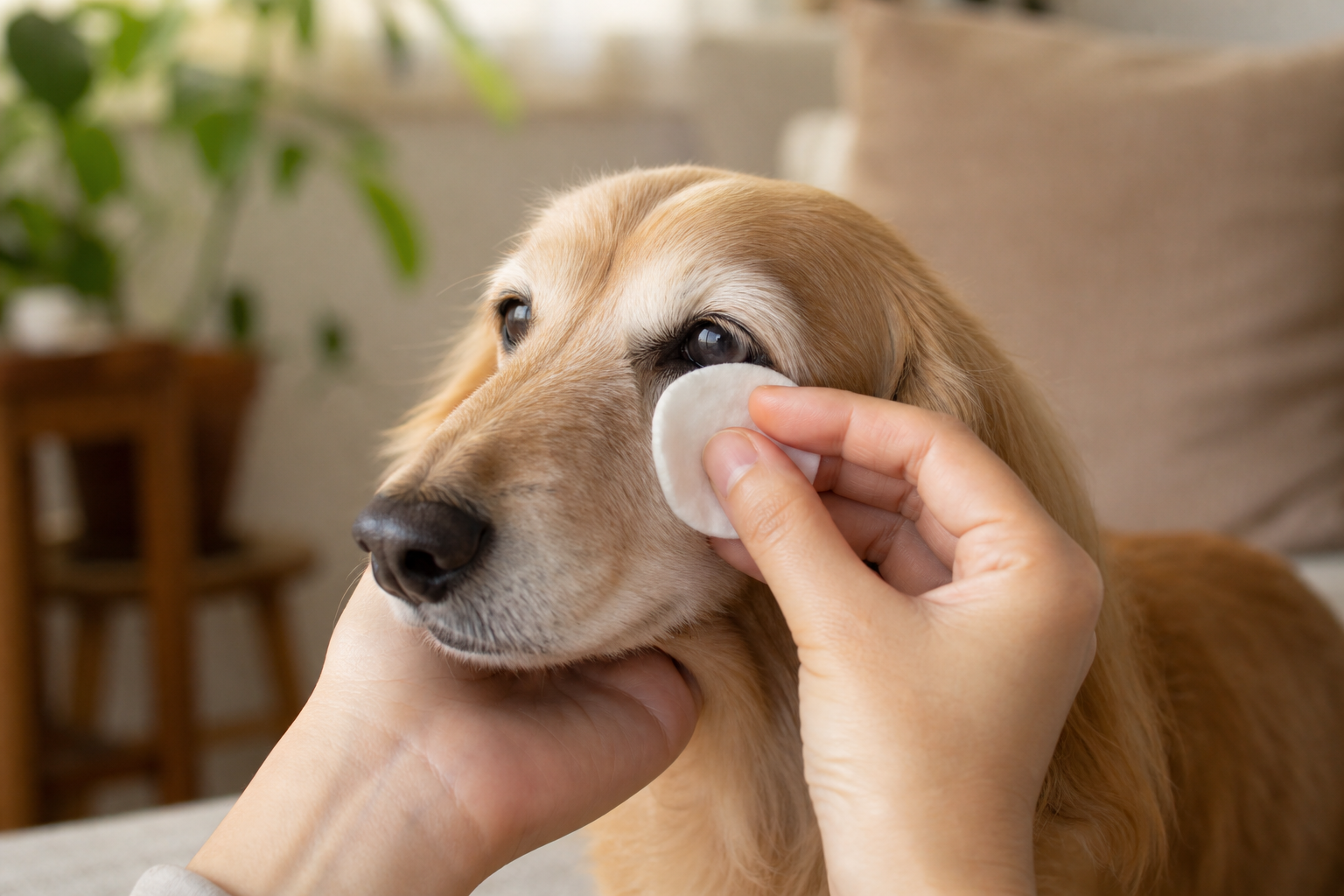 白内障の進行を遅らせるために飼い主ができること
