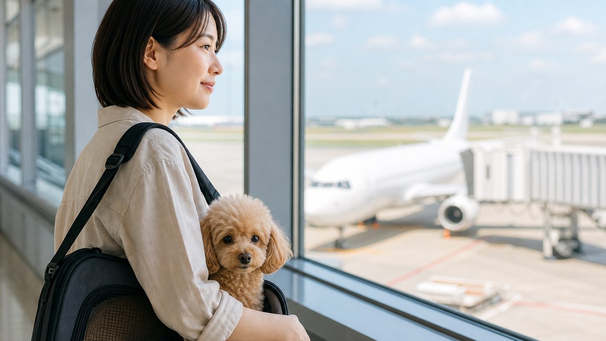 愛犬を飛行機で連れて行くときに失敗しない7つの準備