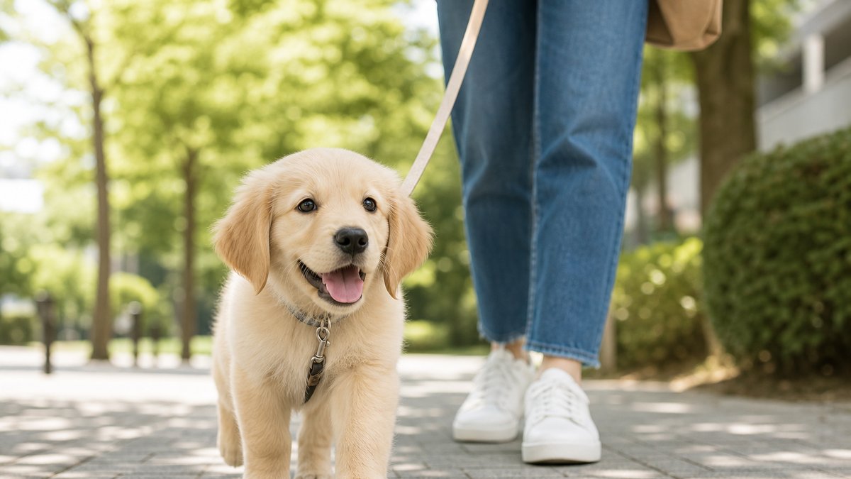 子犬の散歩はいつから？失敗しないデビュー新常識5つ