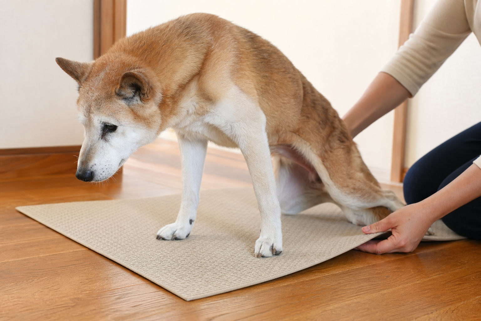 老犬の介護が必要になるサインと始めどき