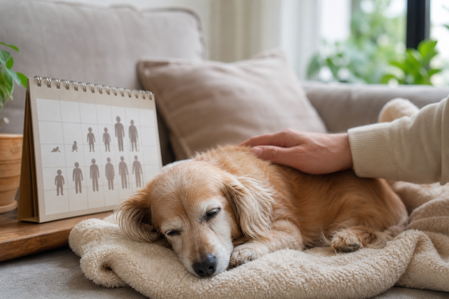 犬の年齢を人間に換算するとどのくらい?