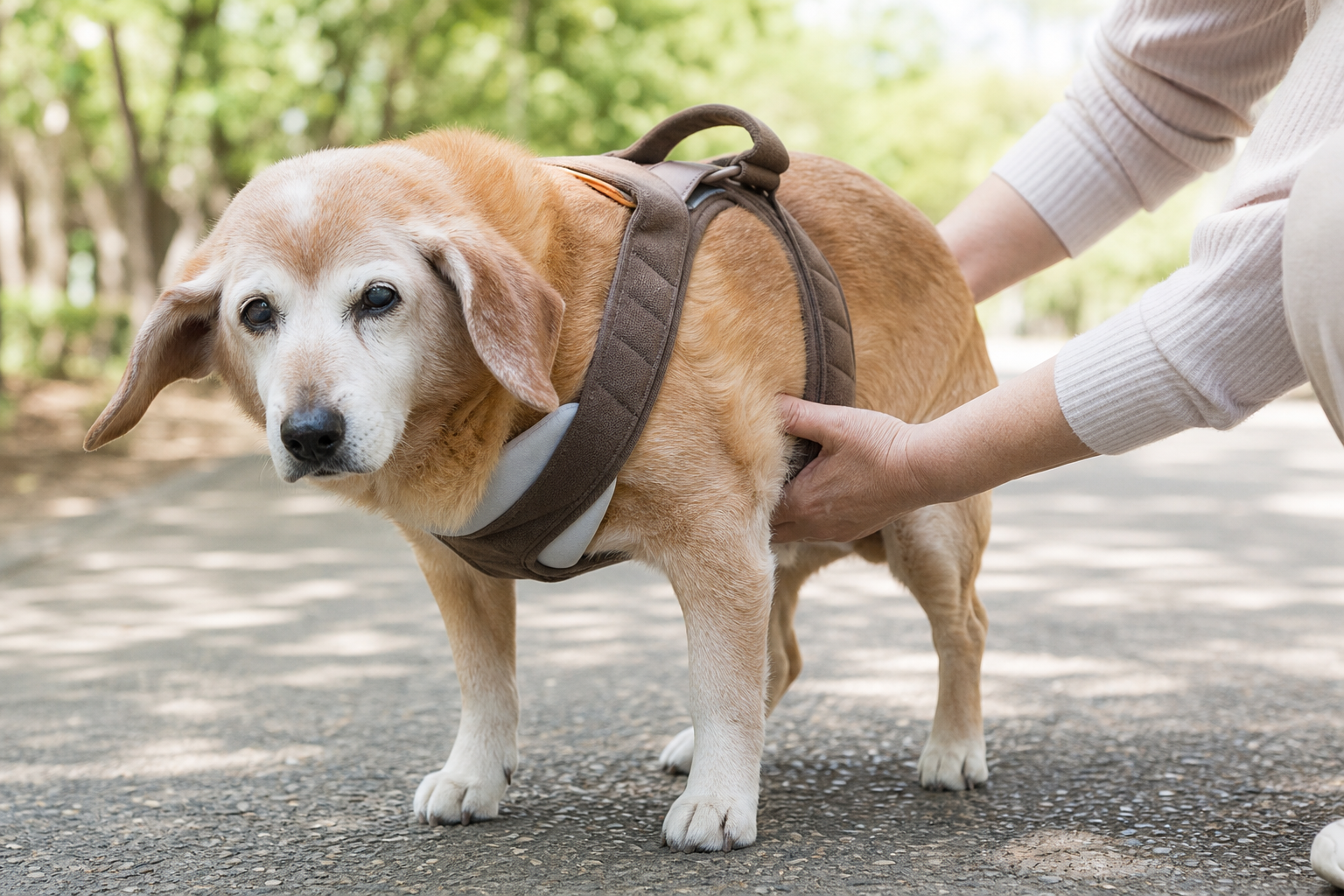 老犬介護の基本④｜散歩・運動サポートのやり方