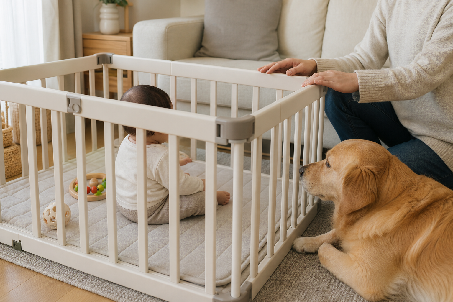 犬と赤ちゃんの同居で得られるメリットと注意すべきリスク