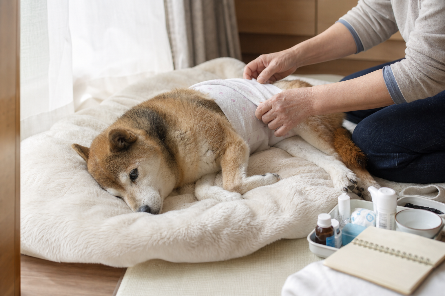 シニア犬の介護が必要になったら:在宅ケアと外部サービスの活用
