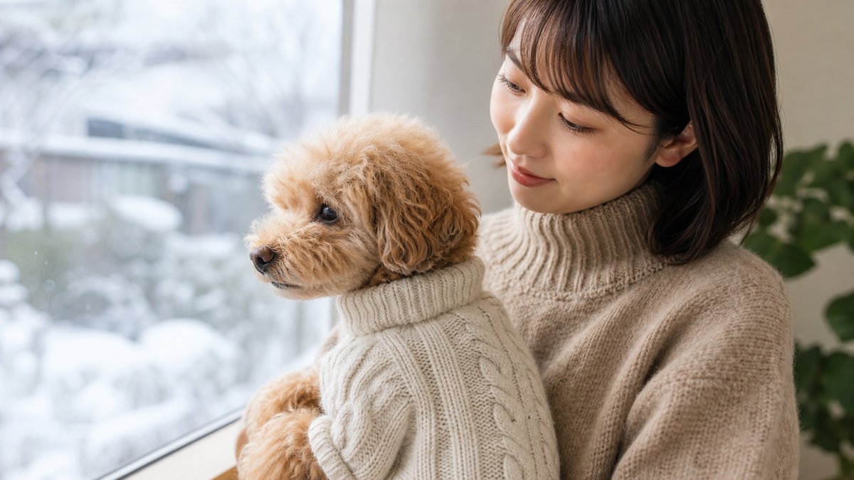 冬の寒さで愛犬が病気に？服で失敗しない対策5つ
